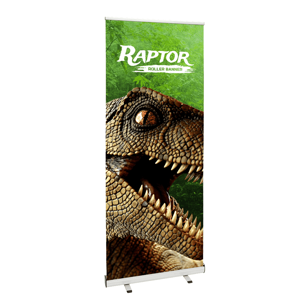 Raptor roller banner
