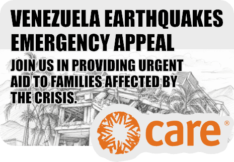Venezuela Earthquakes Emergency Appeal — donate to CARE International