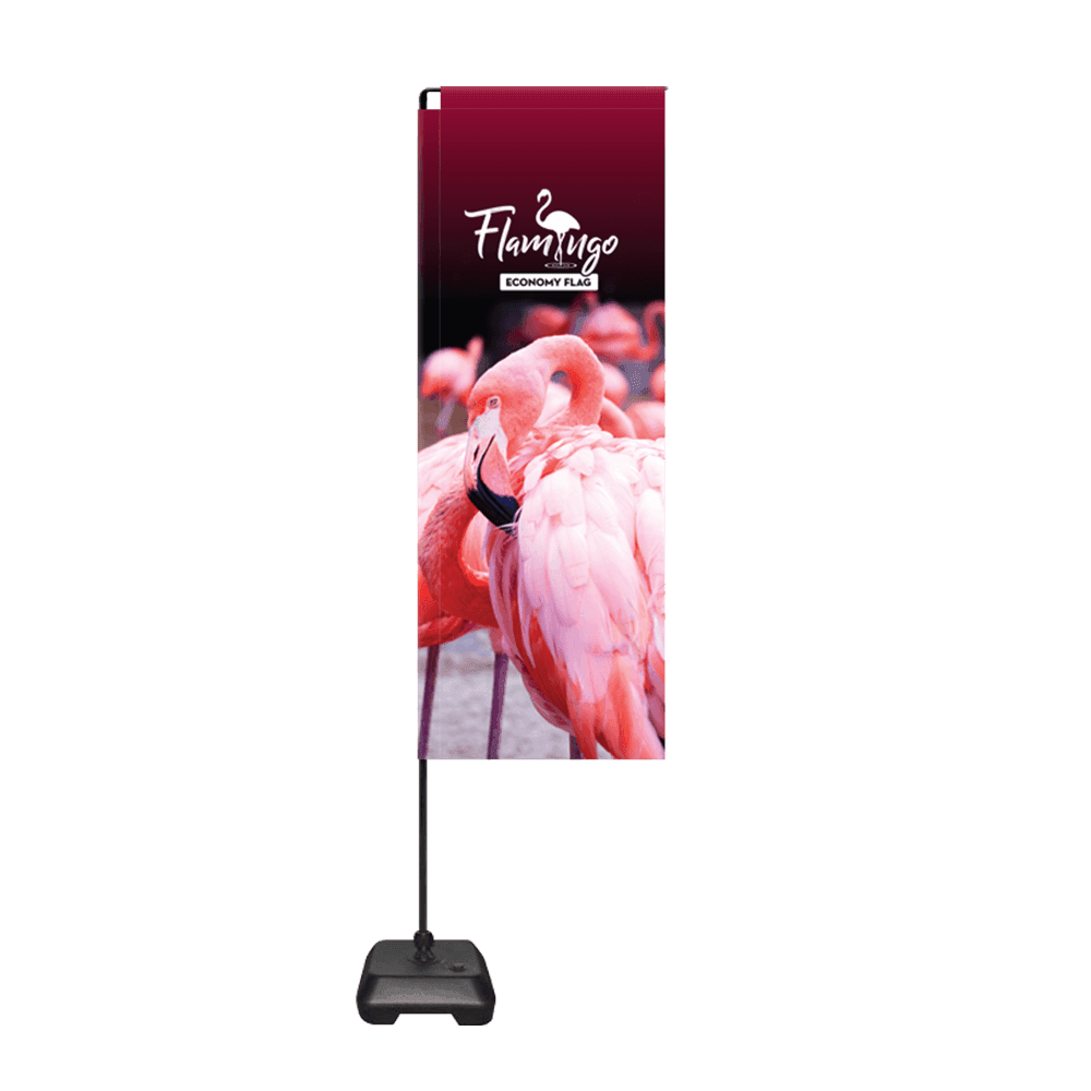 Flamingo economy flag